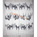 many Colorful ployester voile animal big zebra print scarf